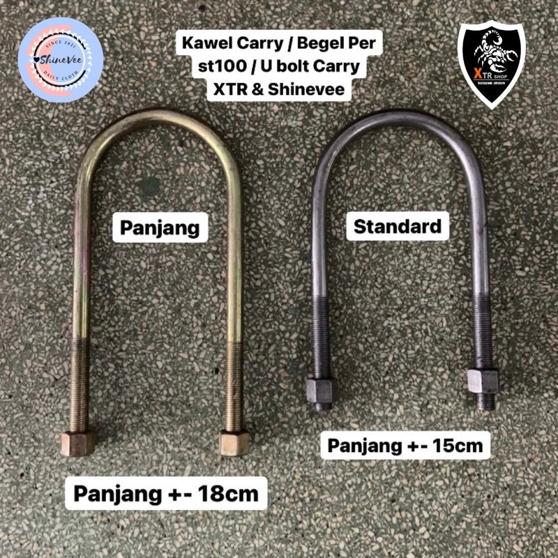 Kawel Carry Begel / U Bolt Carry / Begel Per St100 U Bolt / Begel St100 Kualitas Original