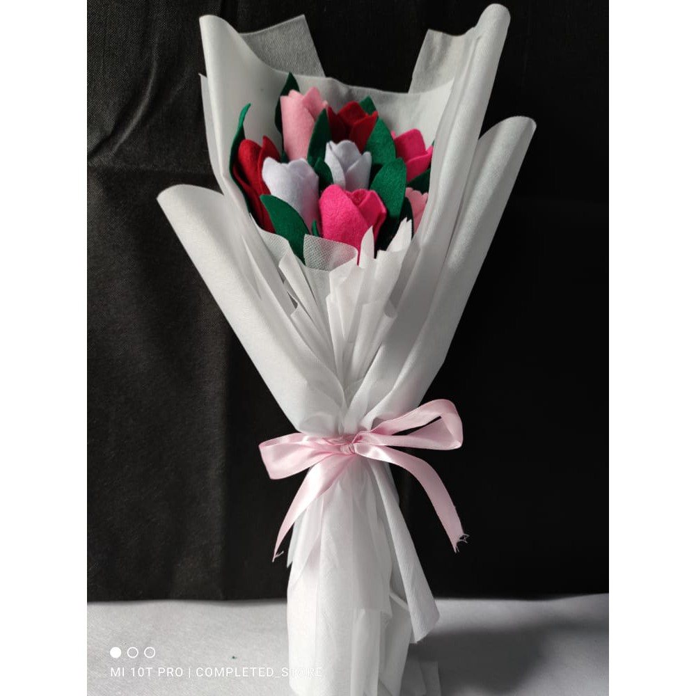 Bouquet Bunga Tulip Artificial
