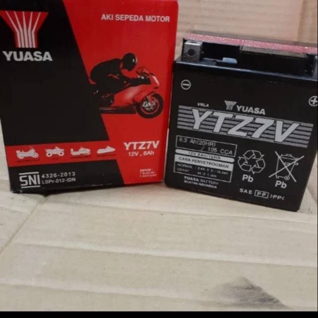 Aki motor yuasa YTZ7V