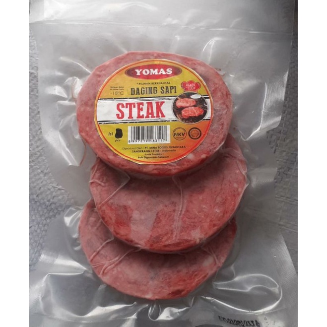 

Yomas Beef Steak 250gr