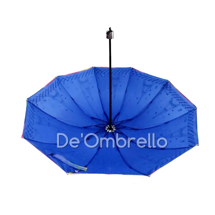 (59)Payung Lpt 4 10K Motif Paris List Rainbow Anti UV/Premium Umbrella