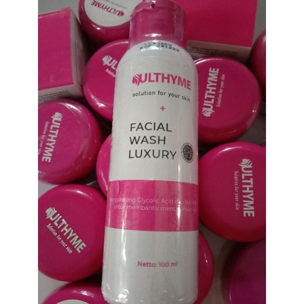 FACIAL WASH LUXURY ULTHYME SKINCARE