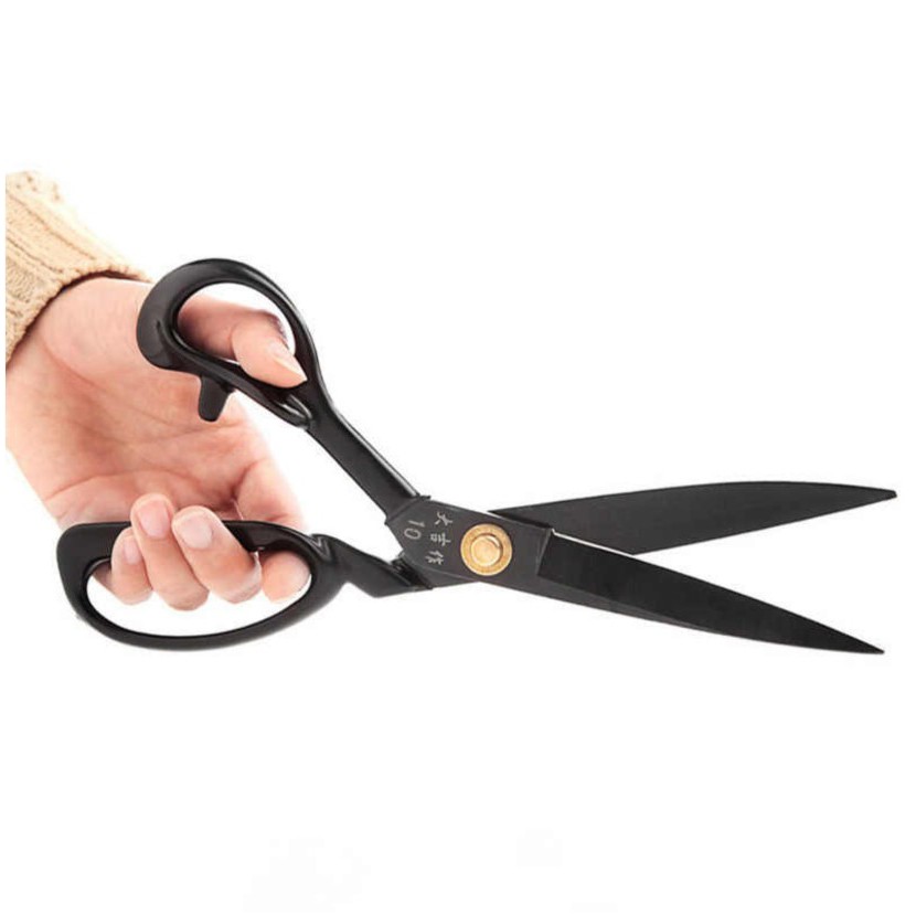 Gunting Potong Bahan Kain Kertas / Tailor Scissors Daji 10&quot; New