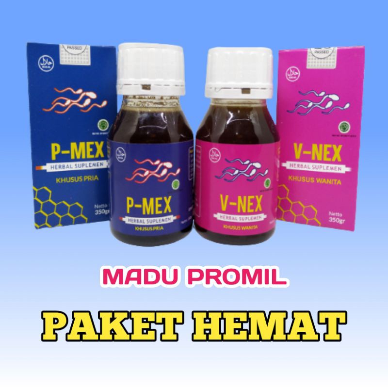 Madu Promil P-MEX &amp; V-NEX Hemat