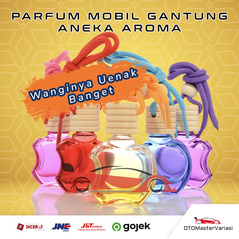 Parfum Mobil Gantung / Pengharum Mobil Pengharum Ruangan Pengharum Toilet Aneka Aroma Wangi Segar