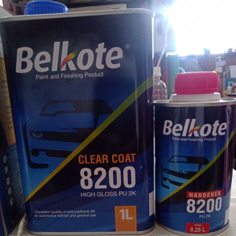 clear coat belkote 8200