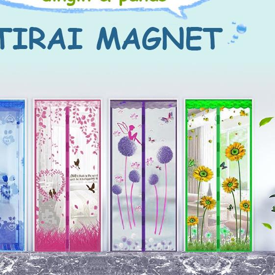 Tirai Magnet Anti Nyamuk Tirai Magnet Murah Tirai Kamar Tirai Pintu Anti Nyamuk Kelambu