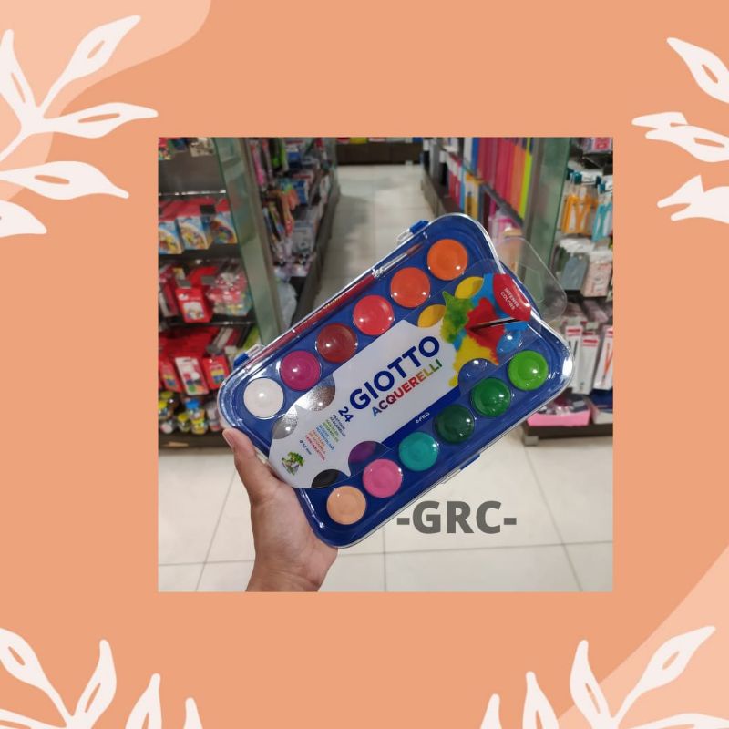 

Gramedia Cijantung - Giotto Watetcolor Blocks 30mm 24C