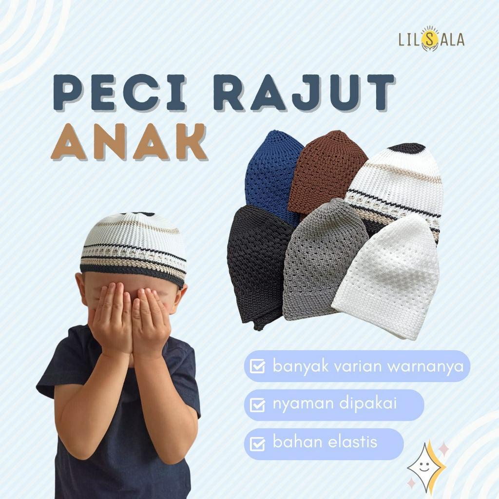 Peci Rajut Tebal Anak Nanas Elastis Oleh Oleh Haji Kopiah Rajut Peci Putih Peci Hitam Peci Coklat Peci Navy