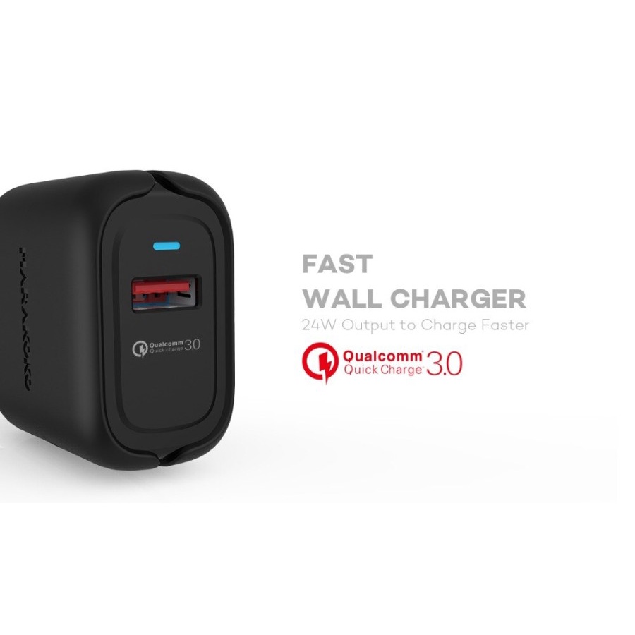 Marakoko MA36 24 W fast Charger USB 3.0 Fast Charging Charger