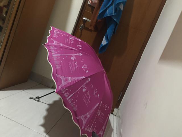 Tepbrella Payung Lipat 3 10 Jari - Paris Dream