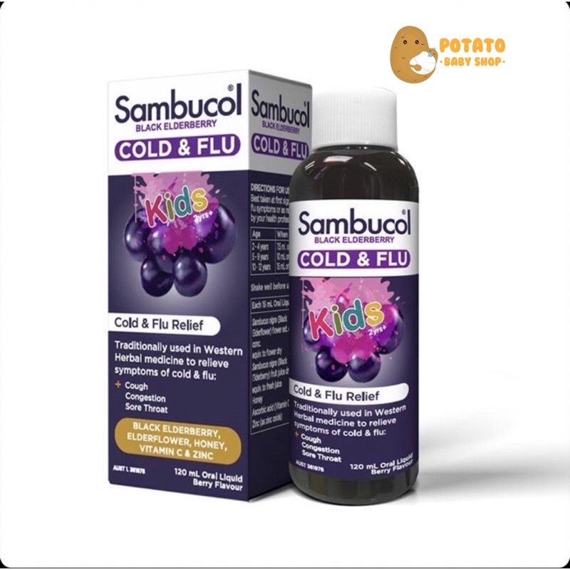 Sambucol Kids Cold &amp; Flu Relief