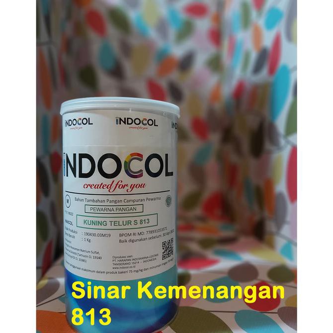 

Big Sale Pewarna Makanan Indocol Egg Yellow S-813; Kuning Telur “S”; 1 kg Cuci Gudang Awal Tahun