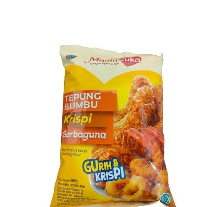 

[[COD]] MamaSuka Tepung Bumbu Krispi/ Crispy Seasoning Flour 900gr TERBATAS Kode 792