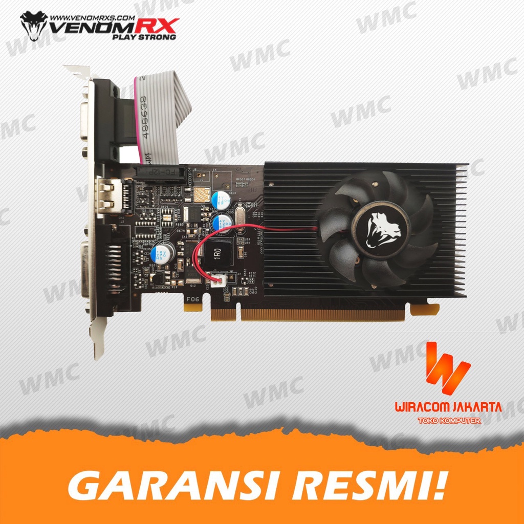 VENOMRX GT 210 1GB DDR2 VENOM RX GT210 1GB GARANSI RESMI
