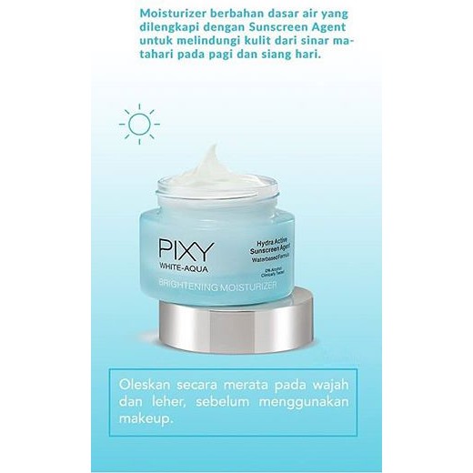 PIXY White Aqua Series Gel Cream Day Night Cream