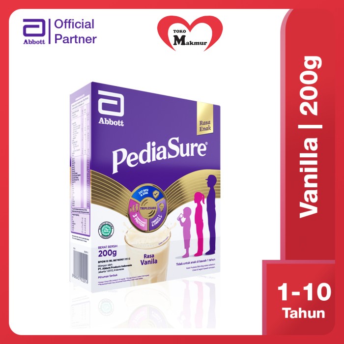 Pediasure Triplesure Vanila / Madu 200gr / Toko Makmur Online