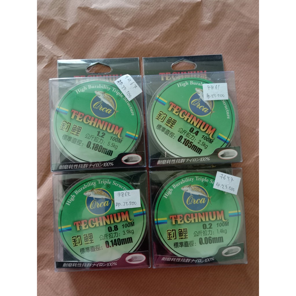 Senar Pancing Orca Technium