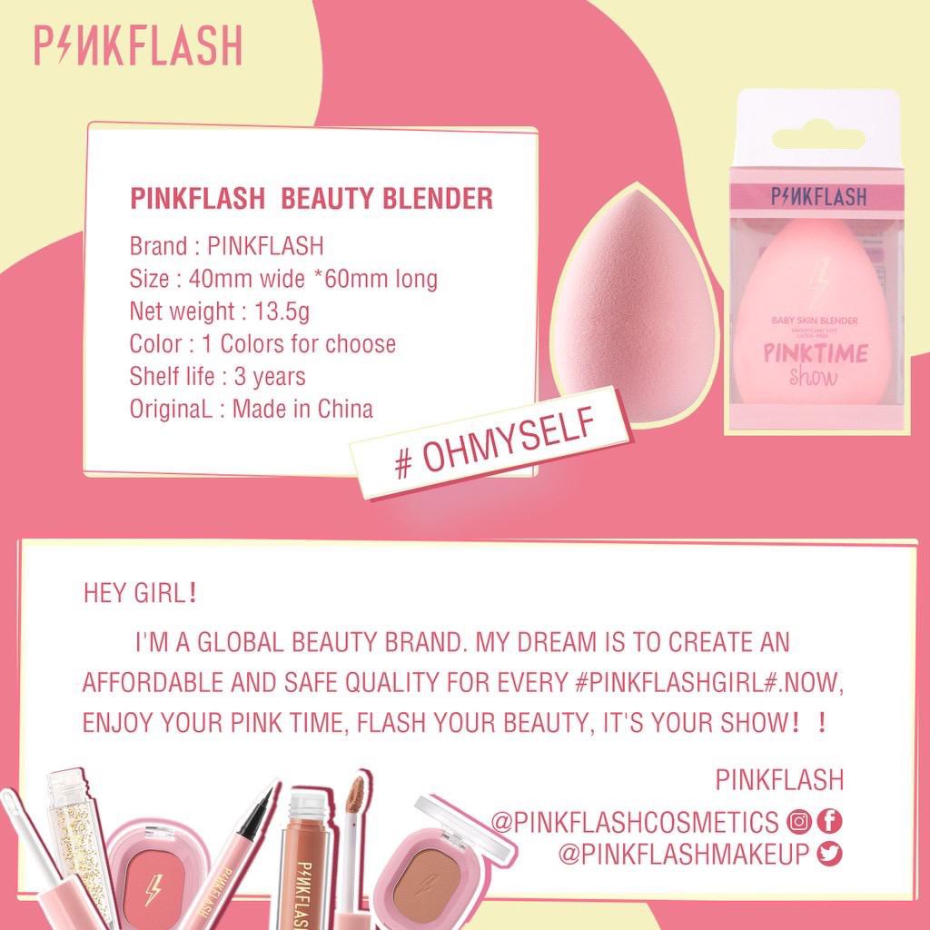 (READY &amp; ORI) Pinkflash Pink Flash Beauty blender Sponge Makeup