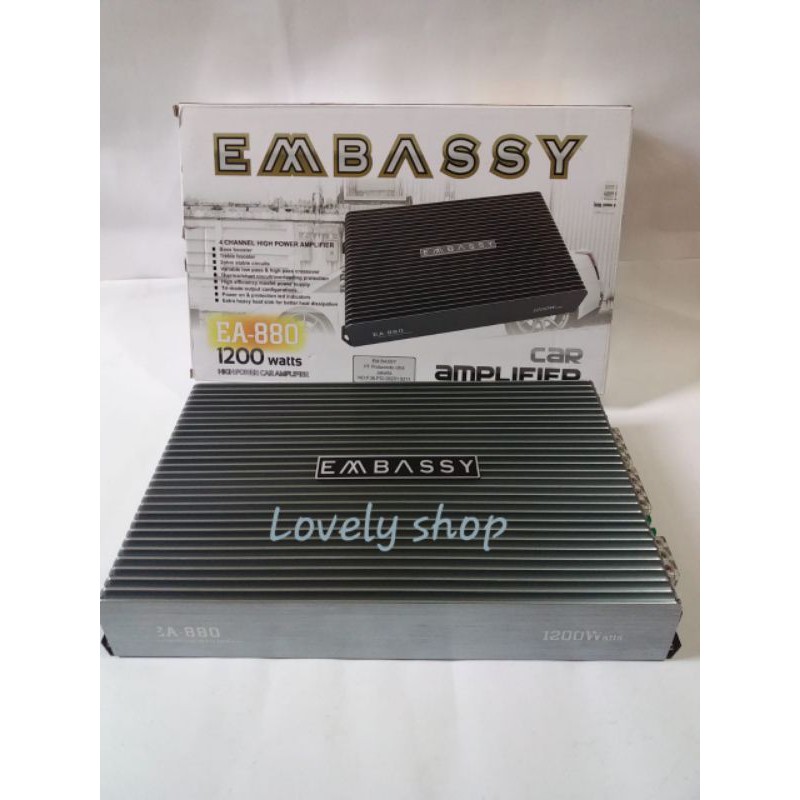 POWER EMBASSY BADAK EA-880 PREMIUM 4CHANNEL