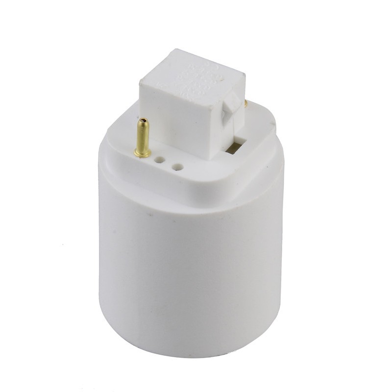 BAYAR DI TEMPAT TOKO DIGITAL_STORE G24 - E27 Converter Fitting Lampu Plc Bohlam Extension - 6Cd39E