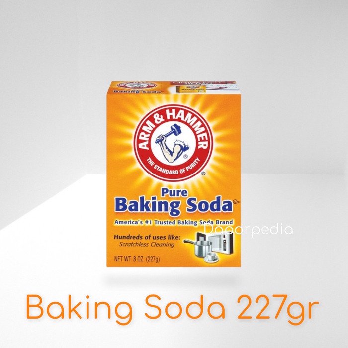 

Baking Soda Arm & Hammer Asli USA Import 227gr