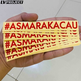 Jual Stiker Asmarakacau Maxdecal Cutting Sticker Asmara Kacau 1pcs ...