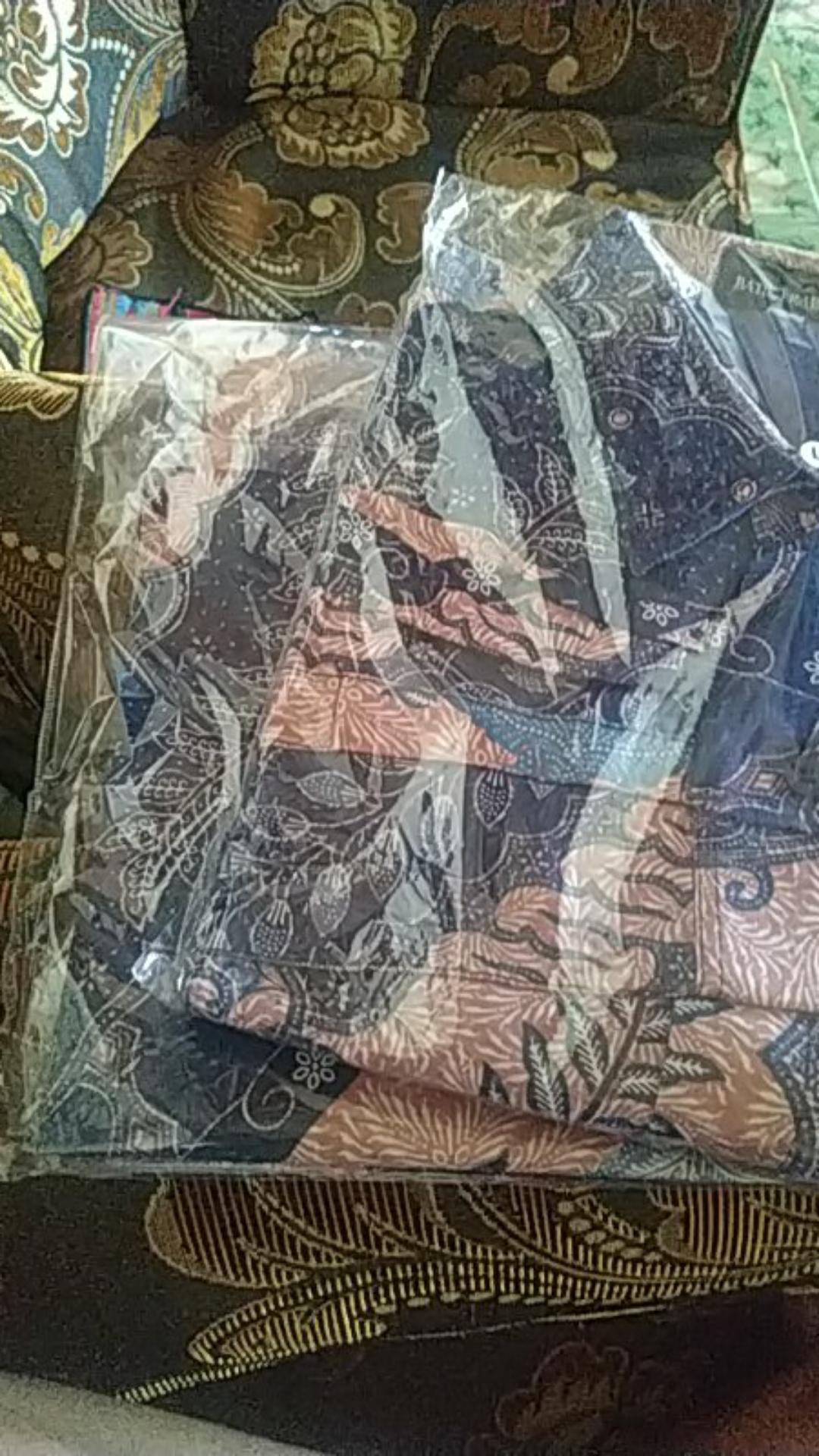 Kemeja Batik Prabu Bahan Dobby Reguler Fit A588