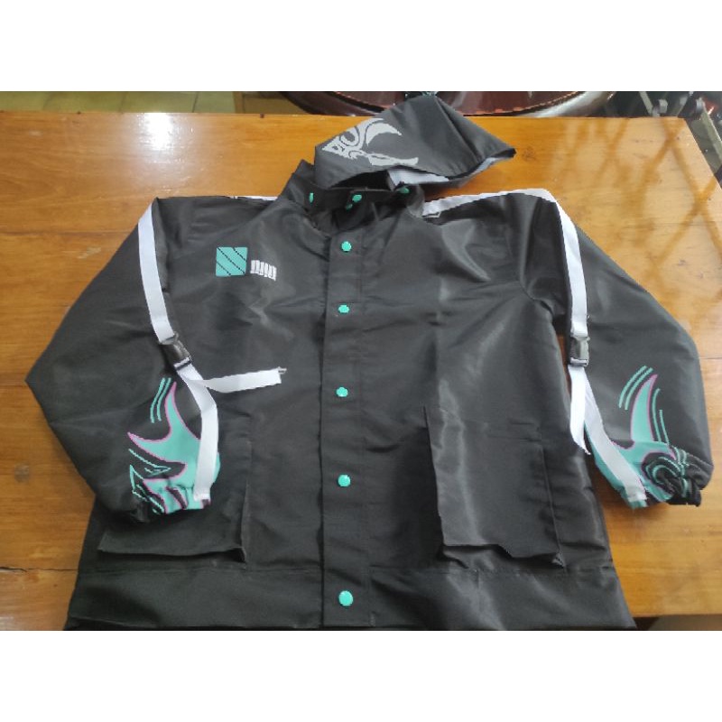 【AiVii】 JAKET PARKA GENSHIN IMPACT XIAO UNISEX PRIA WANITA