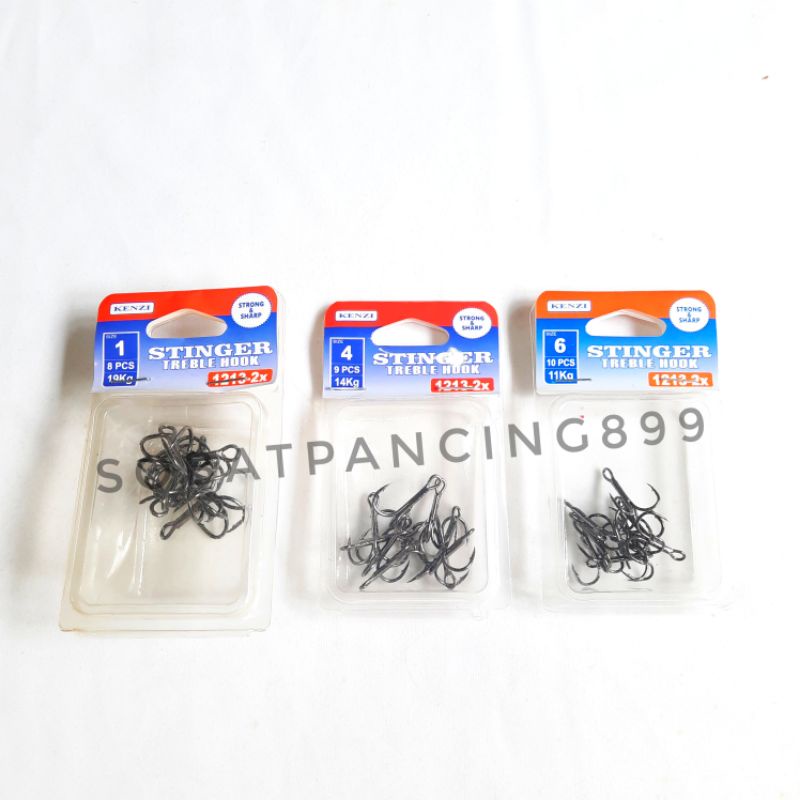 mata pancing trible hook kenzi no 1 2 4 dan 6