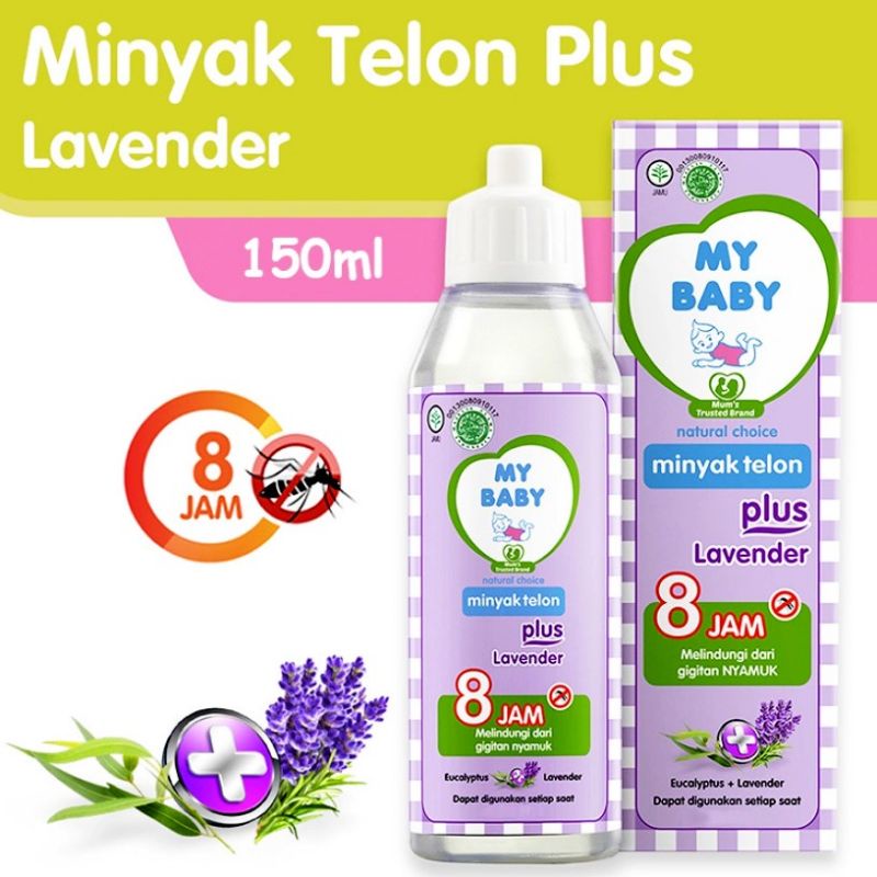 My BABY - MINYAK TELON PLUS 8 JAM EUCALYPTUS DAN PLUS LAVENDER