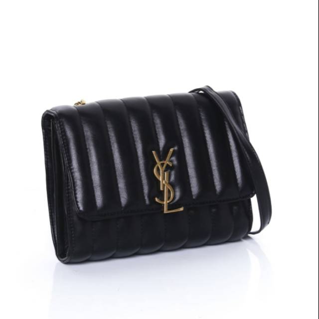 TAS TANGAN IMPORT WANITA MIRROR YSL Vicky Shoulder Bag