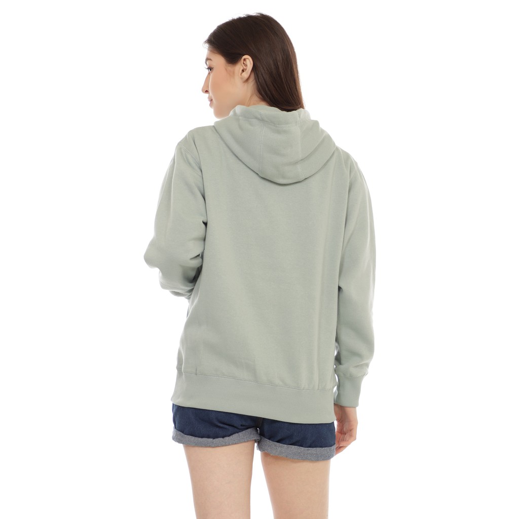 Cottonology Hoodie Wanita San Francisco Hijau Tosca-4