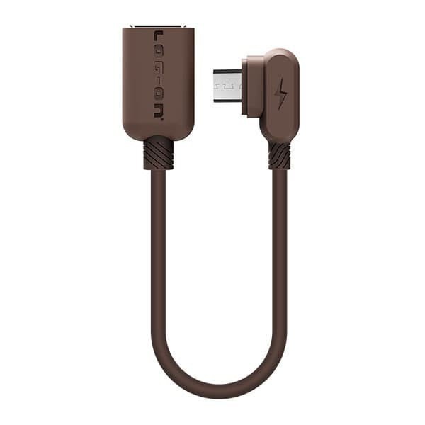 Log-On LO-OTG07 Kabel OTG Bendfit Android MICRO USB 2.0 Cable Fast Transfer Data