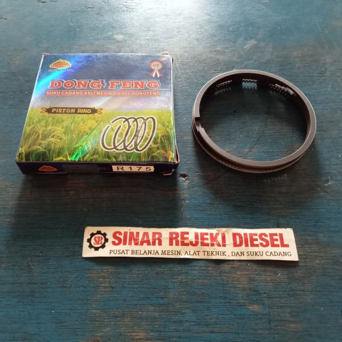 Piston Ring Per Seker Seher Mesin Diesel R175 R 175 Dong Feng DongFeng