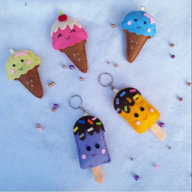 

Ganvi ice cream flanel murah