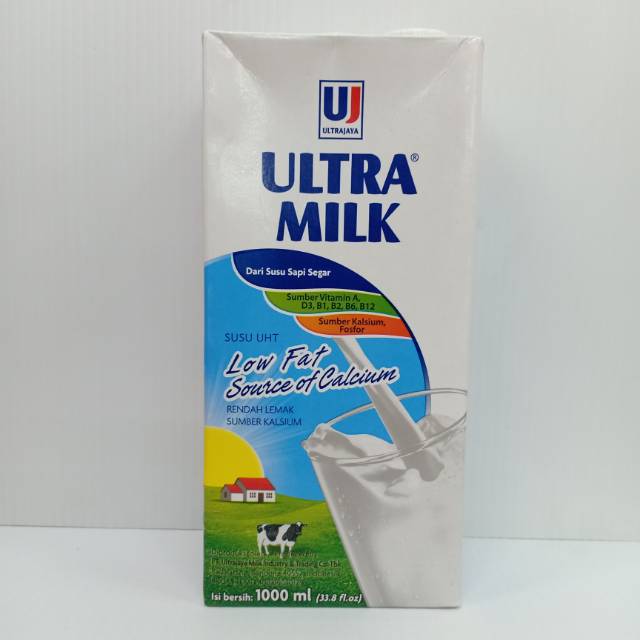 

ULTRA MILK LOW FAT PUTIH 1000ml