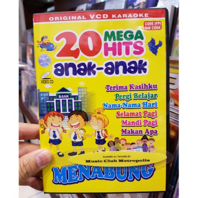 VCD KARAOKE ANAK ANAK 20 MEGA HITS