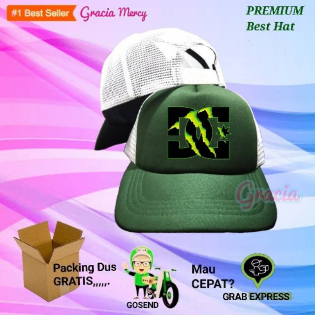 TOPI JARING PREMIUM DC MONSTER ENERGY