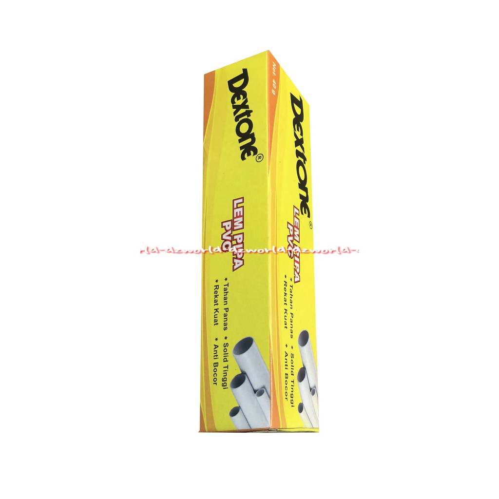 Dextone Lem Pipa PVC 40gr Lem Tahan Panas Rekat Kuat Solid Tinggi Anti Bocor Dekston Dex Tone Pipe Glue