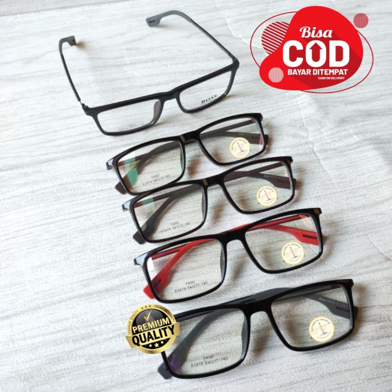 KACAMATA PRIA HG0419 KUALITAS PREMIUM QUANTITY||FRAME KACAMATA NORMAL,MINUS, PLUS ATAU CYLINDER