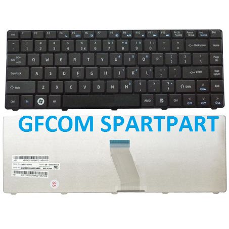 KEYBOARD LAPTOP ACER ASPIRE 4732Z SERIES - EMACHINES D725 D525 SERIES