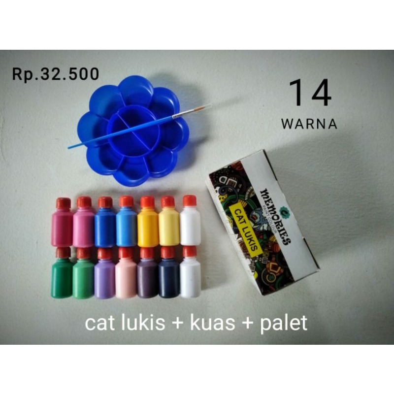 

Paket Hemat Cat Lukis Acrylic/ Cat Serbaguna Memories