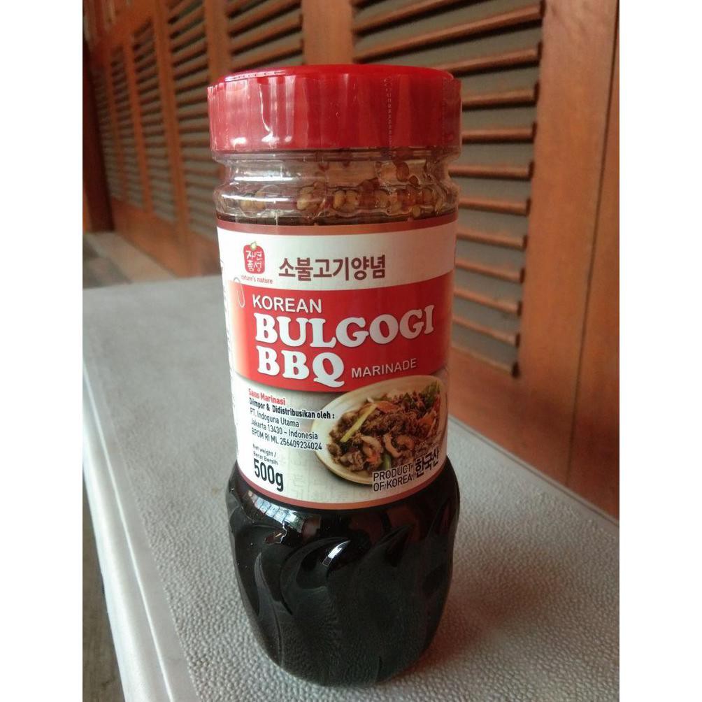 

{BISA COD} Saus Bumbu Korea Bulgogi Sauce JINSUNG 500 Gr BBQ Marinade Import BOOM SALE [Kode 1|Kode