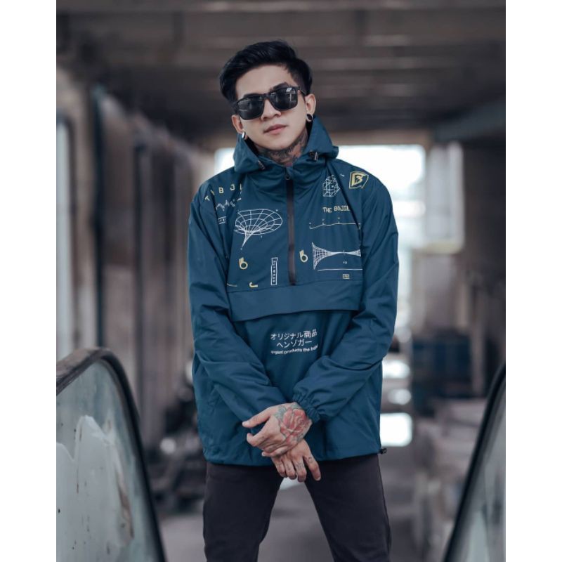 Jaket Pria Cagoule Math THE BOJIEL ORIGINAL