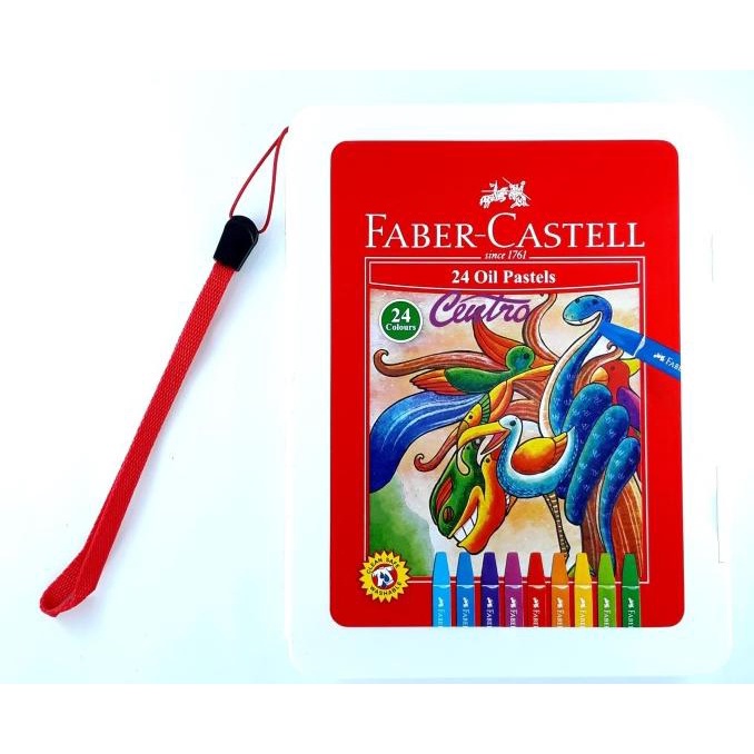 

[COD] Faber Castell Hexagonal Oil Pastel Crayon 24 Colours Warna TERPERCAYA Kode 1048