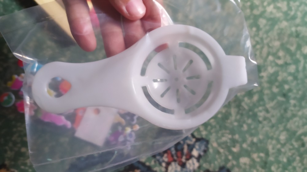 Saringan Pemisah Kuning Telur Perabotan Serbaguna