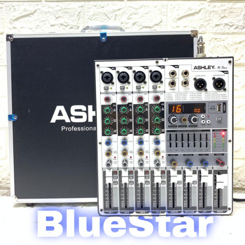 Jual Mixer Ashley M Four Original Channel Bluetooth Indonesia Shopee