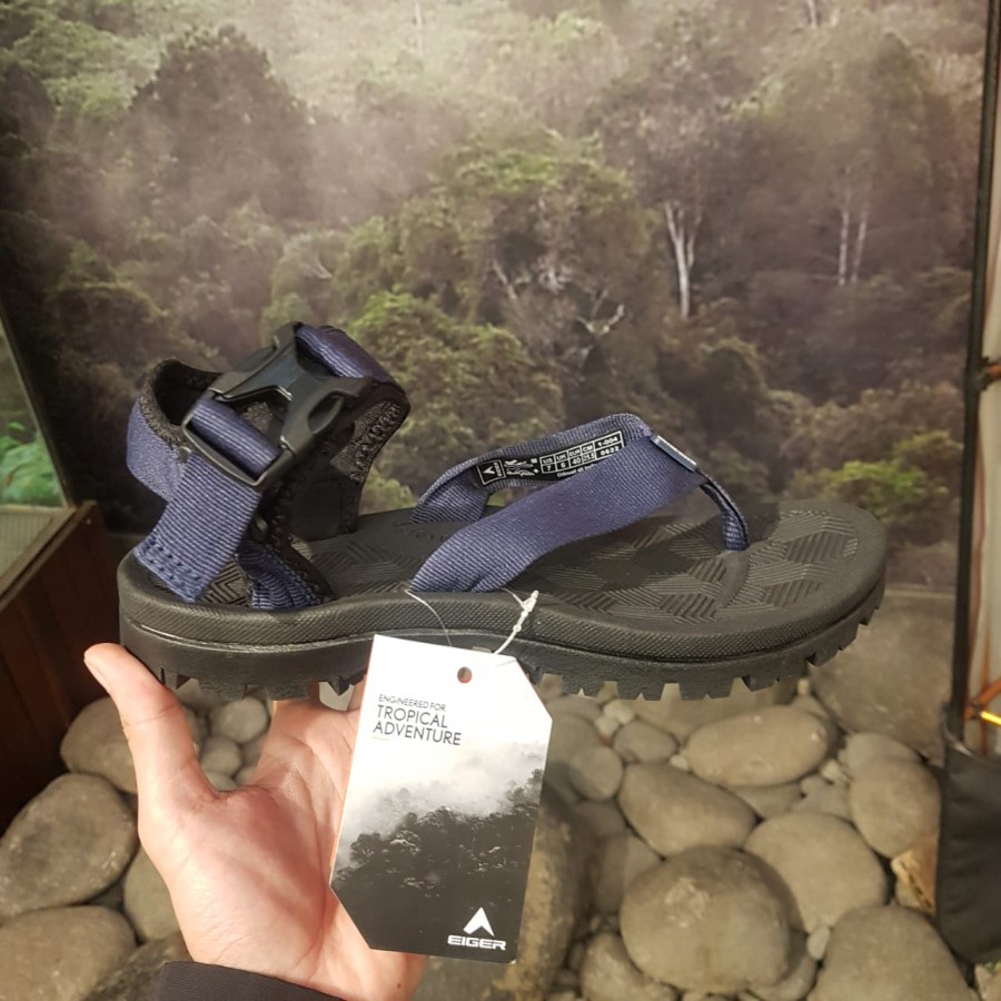 SANDAL ORIGINAL BHARDEV PINCH ROLL STRAP - NAVY