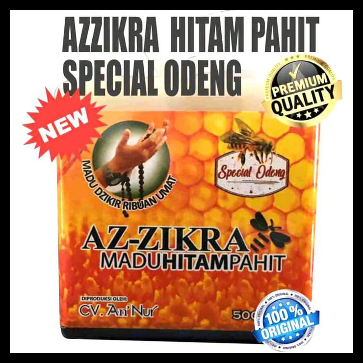 

AZ ZIKRA AZZIKRA MADU HITAM PAHIT AZ ZIKRA 500 GRAM ORIGINAL ASLI MR05